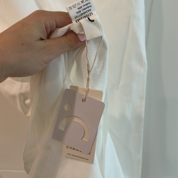 NWT Commense Crisscross Cutout Halter Split Knit Long Dress
White / L - Picture 4 of 5